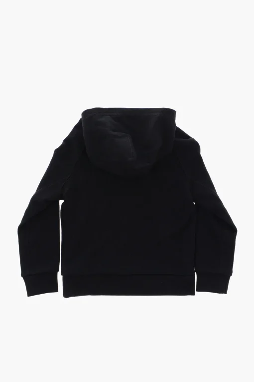 New Set Felpa Hoodie con Tasca a Toppa e Joggers Bambino Abbigliamento