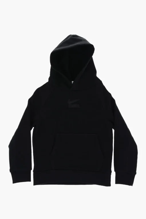 New Set Felpa Hoodie con Tasca a Toppa e Joggers Bambino Abbigliamento