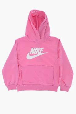 Set Felpa Hoodie e Joggers in Tinta Unita con Logo Stampato>Nike KIDS Outlet