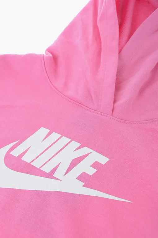 Set Felpa Hoodie e Joggers in Tinta Unita con Logo Stampato>Nike KIDS Outlet