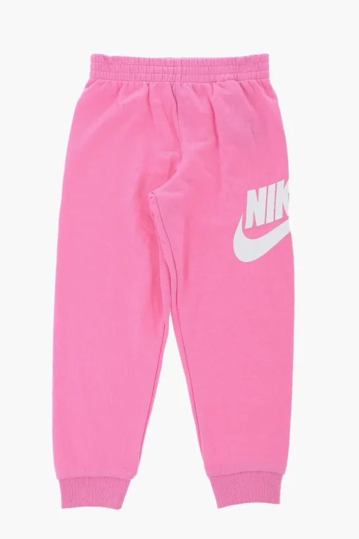 Set Felpa Hoodie e Joggers in Tinta Unita con Logo Stampato>Nike KIDS Outlet