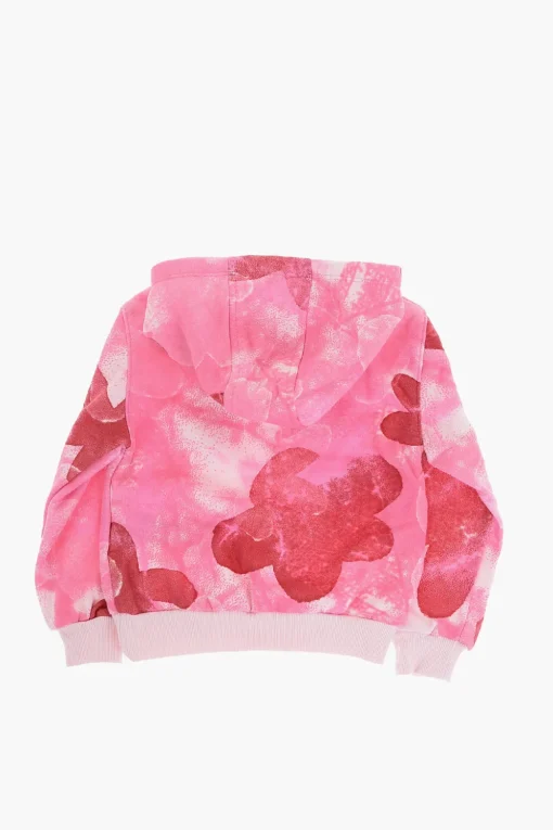 Outlet Set Felpa Hoodie e Joggers in Cotone Felpato Abbigliamento