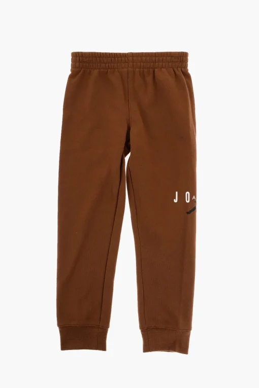 New Set Felpa Hoodie e Joggers in Tinta Unita con Interno Felpato Bambino Abbigliamento