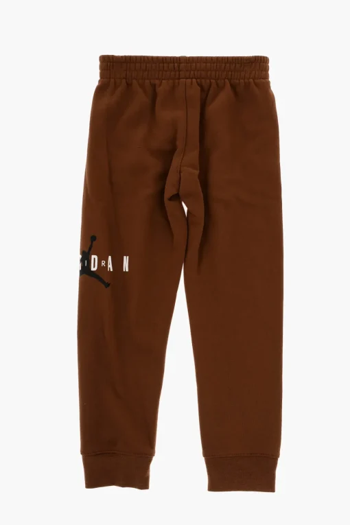 New Set Felpa Hoodie e Joggers in Tinta Unita con Interno Felpato Bambino Abbigliamento