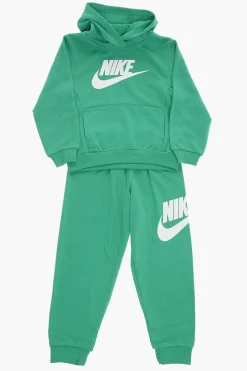 Set Felpa Hoodie e Joggers in Tinta Unita con Logo Stampato>Nike KIDS Hot