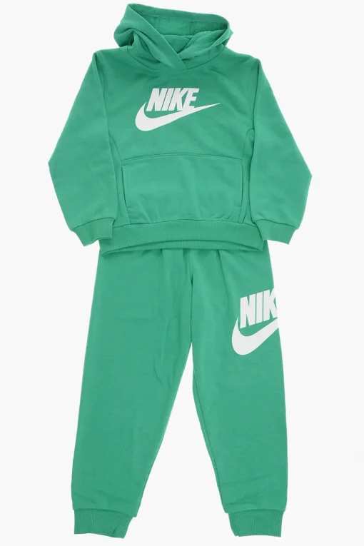 Set Felpa Hoodie e Joggers in Tinta Unita con Logo Stampato>Nike KIDS Hot