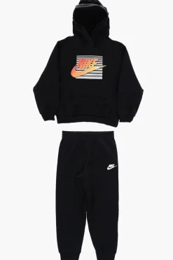 Set Felpa Hoodie e Joggers in Misto Cotone Felpato>Nike KIDS Outlet