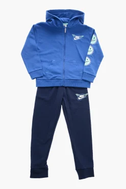 Discount Set Felpa Hoodie e Joggers Stampati Bambino Abbigliamento