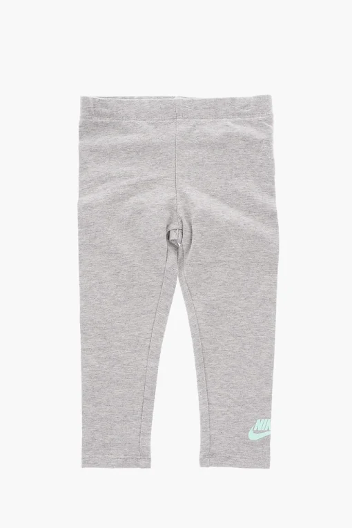 Set Felpa Mezza Zip Effetto Animalier e Leggings>Nike KIDS Outlet