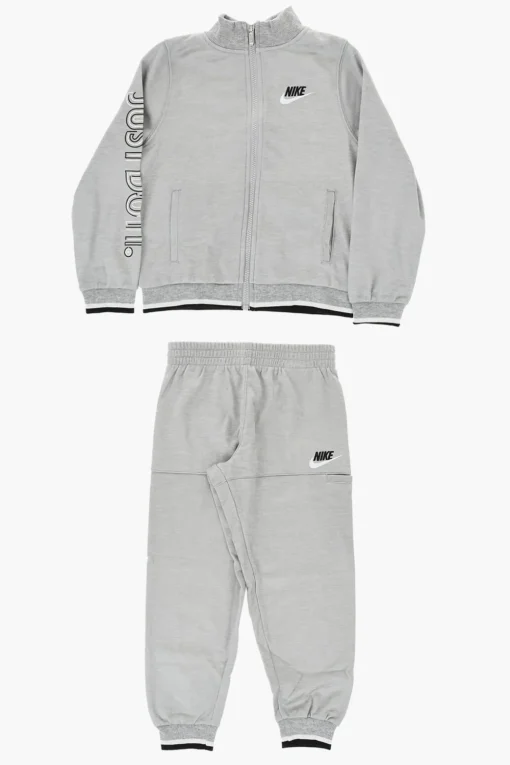 Clearance Set Felpa Mock Neck e Joggers FUTURA In Tessuto Felpato Bambino Abbigliamento
