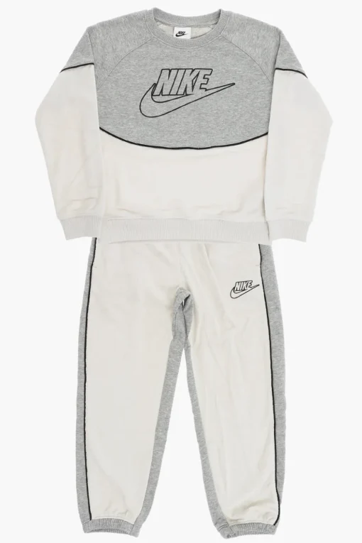 Set Joggers e Felpa Girocollo AMPLIFY Bicolore>Nike KIDS Fashion