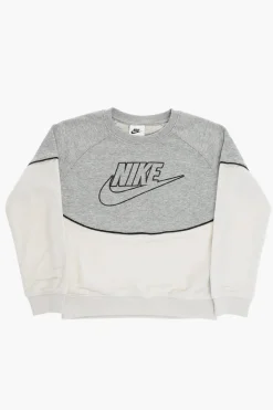 Set Joggers e Felpa Girocollo AMPLIFY Bicolore>Nike KIDS Fashion
