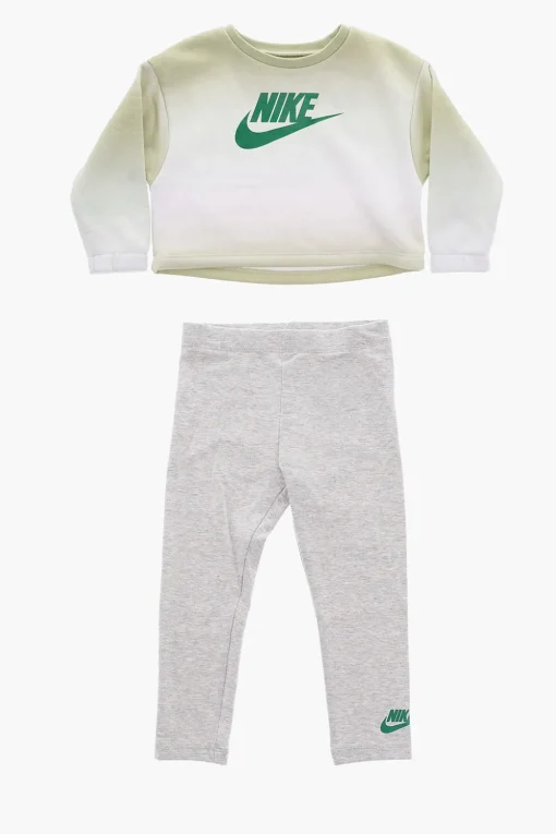 New Set Leggings e Felpa Girocollo Sfumata Abbigliamento