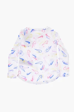 Set Leggings e T-shirt Manica Lunga con Stampa Logo All Over></noscript>Nike KIDS Outlet