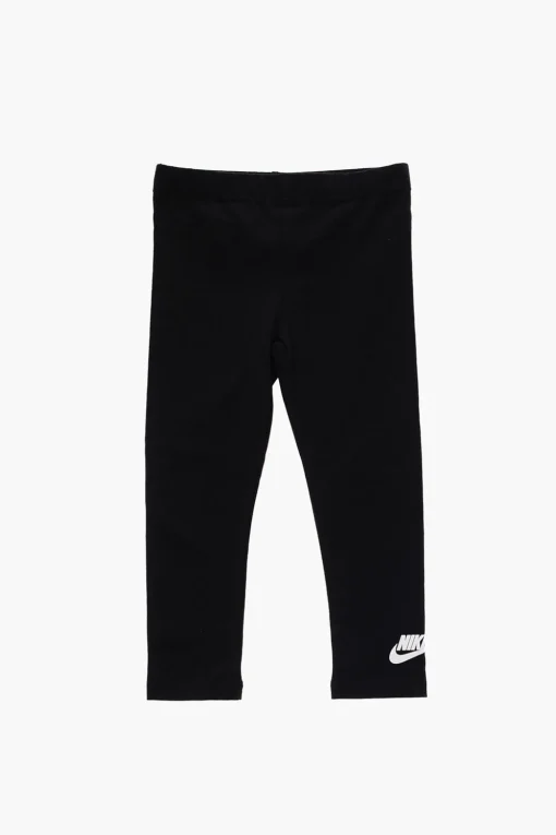 Set Leggings e T-shirt Manica Lunga con Stampa Logo All Over>Nike KIDS Outlet