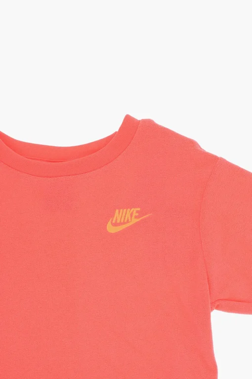 Hot Set LETS ROLL T-shirt e Shorts Fluo in Spugna Abbigliamento