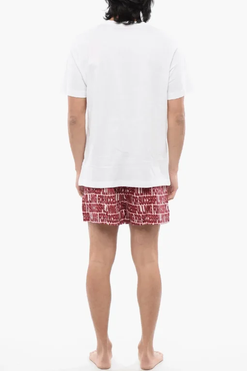 New Set Pigiama Corto UMKIT-JUST-STARK-EL Stampato Uomo Intimo