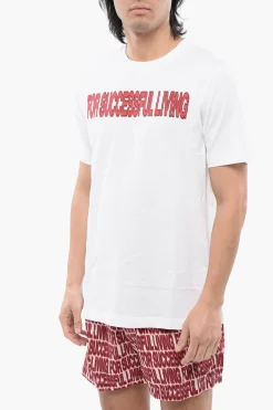 New Set Pigiama Corto UMKIT-JUST-STARK-EL Stampato Uomo Intimo