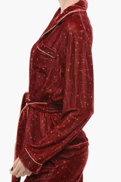 Set Pigiama in Velluto con Motivo Costellazione></noscript>SLEEPWALKER Sale