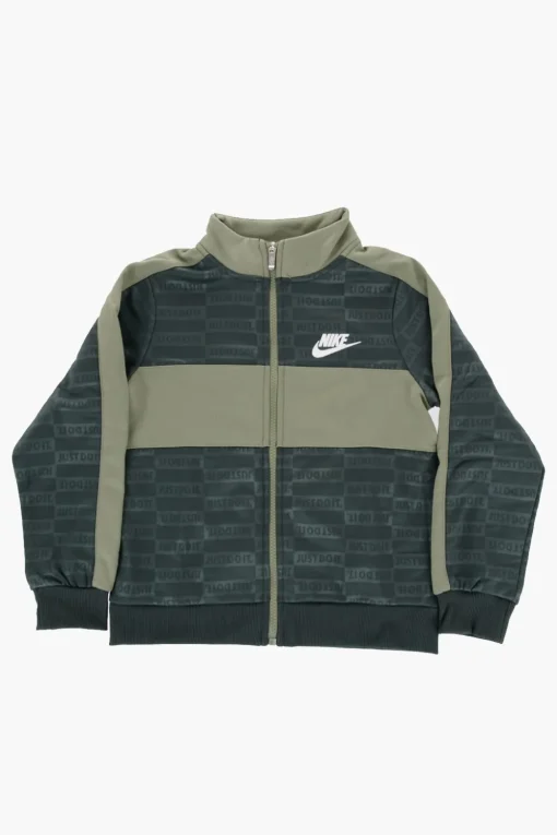 Set TEXTURED CLUB Felpa e Joggers con Logo All-Over>Nike KIDS Discount