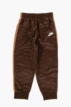 New Set TEXTURED CLUB Felpa e Joggers con Logo All-Over Bambino Abbigliamento