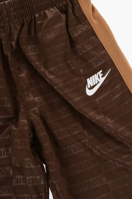 New Set TEXTURED CLUB Felpa e Joggers con Logo All-Over Bambino Abbigliamento