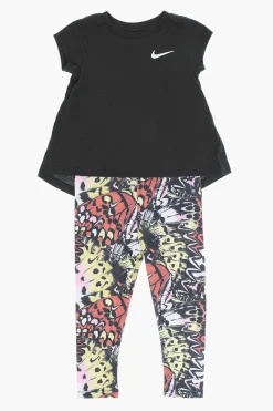 Set T-shirt Asimmetrica e Leggings Stampati>Nike KIDS Online