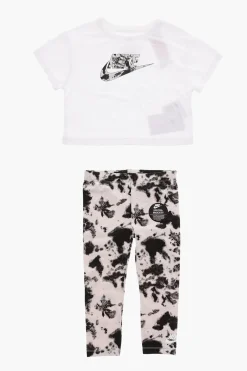 Discount Set T-shirt e Legging Effetto Tie Dye Abbigliamento