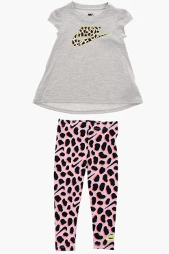 New Set T-shirt e Leggings con Fantasi a Animalier Abbigliamento
