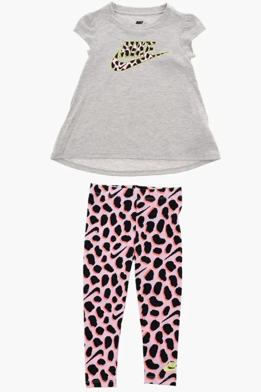 New Set T-shirt e Leggings con Fantasi a Animalier Abbigliamento