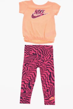 Set T-shirt e Leggings stampa zebra>Nike KIDS New