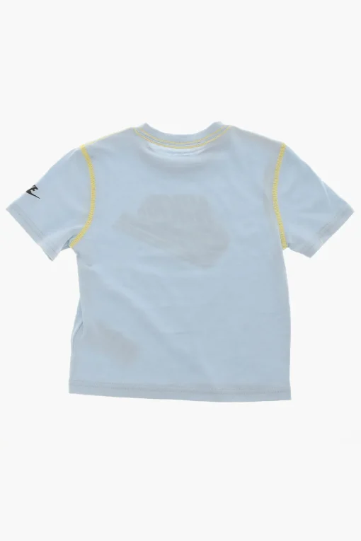 Hot Set T-Shirt e Shorts con Cuciture a Vista Bambino Abbigliamento