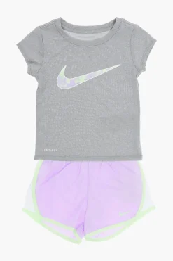 Discount Set T-shirt e Shorts con Effetto tie Dye Abbigliamento
