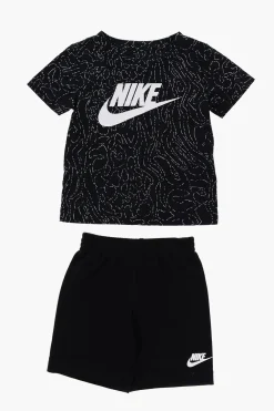 Set T-Shirt e Shorts con Logo Stampato>Nike KIDS New