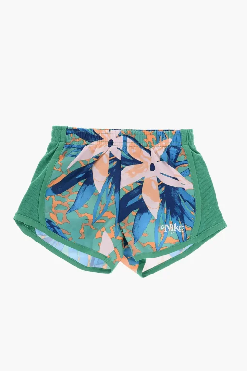 New Set T-Shirt e Shorts Dri-Fit con Logo Stampato Abbigliamento