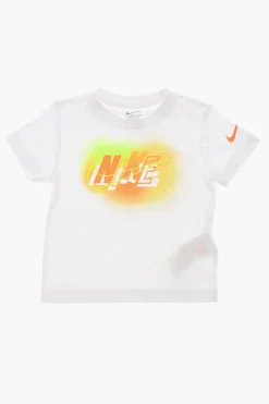 Sale Set T-Shirt e Shorts Dri-Fit con Logo Stampato Bambino Abbigliamento