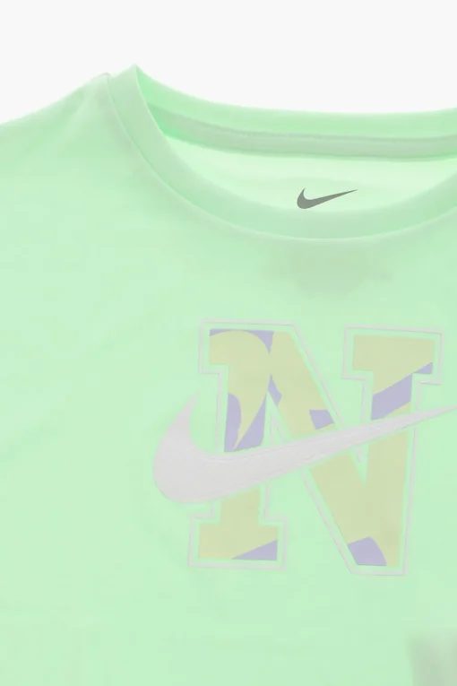 Set T-Shirt e Shorts Dri-Fit con Logo Stampato>Nike KIDS Best