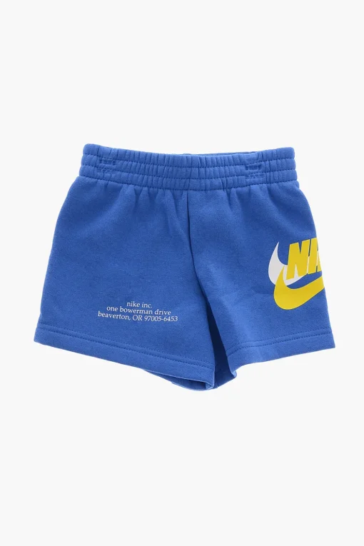 Sale Set T-shirt e Shorts in Cotone Felpato Bambino Abbigliamento