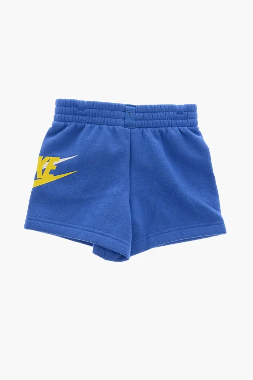 Sale Set T-shirt e Shorts in Cotone Felpato Bambino Abbigliamento