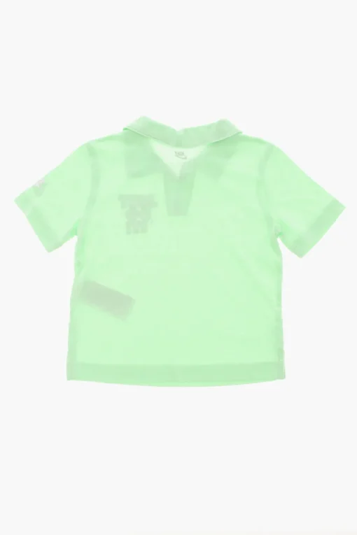 Clearance Set T-Shirt e Shorts in Misto Cotone con Logo Stampato Bambino Abbigliamento