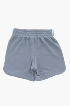 Clearance Set T-Shirt e Shorts in Misto Cotone con Logo Stampato Bambino Abbigliamento