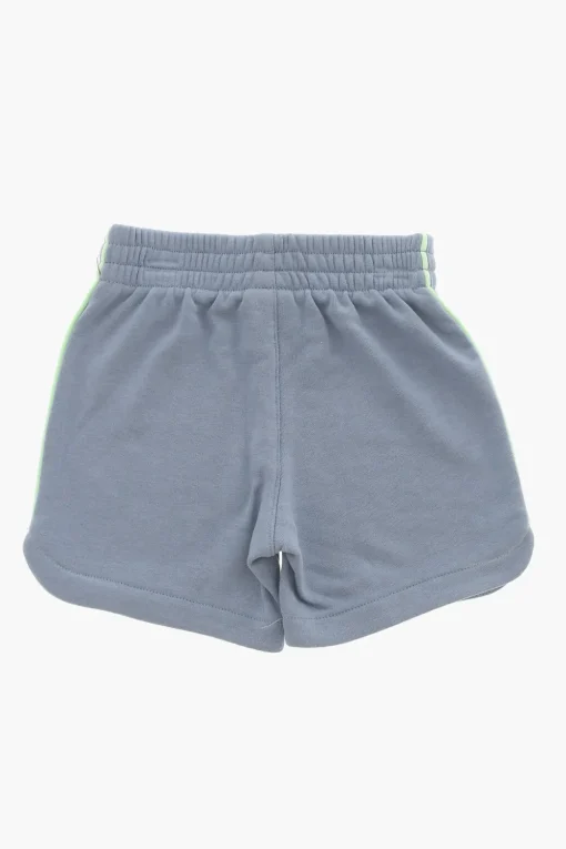 Clearance Set T-Shirt e Shorts in Misto Cotone con Logo Stampato Bambino Abbigliamento