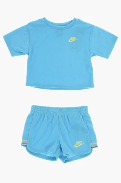 Outlet Set T-Shirt e Shorts in Spugna Abbigliamento