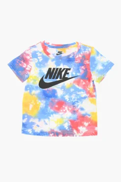 Fashion Set T-shirt Effetto Tie Dye e Shorts Bambino Abbigliamento