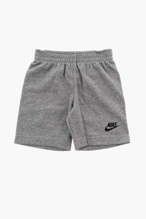 Set T-Shirt Effetto Tie-Dye e Shorts con Elastico in Vita>Nike KIDS Clearance