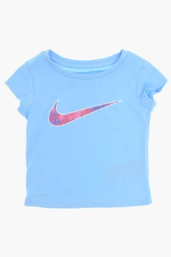 Set T-Shirt Girocollo e Shorts con Logo Stampato>Nike KIDS Sale