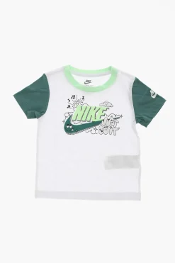 Online Set T-Shirt Girocollo e Shorts Stampati Bambino Abbigliamento