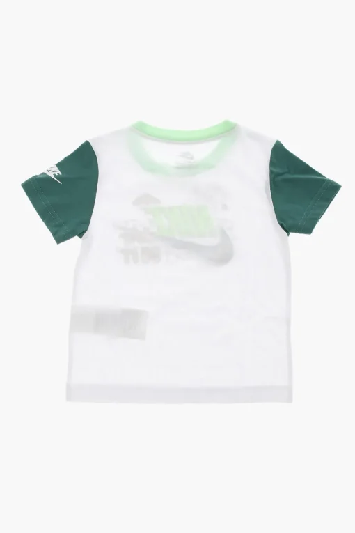 Online Set T-Shirt Girocollo e Shorts Stampati Bambino Abbigliamento