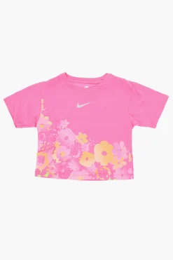 Fashion Set T-Shirt Girocollo e Shorts con Motivo Floreale Abbigliamento