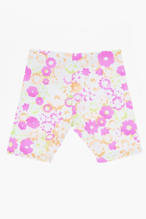 Fashion Set T-Shirt Girocollo e Shorts con Motivo Floreale Abbigliamento